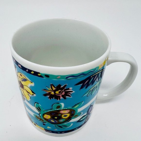 Vintage 1990s Cactus & Sea Life Mug - Picture 6 of 6
